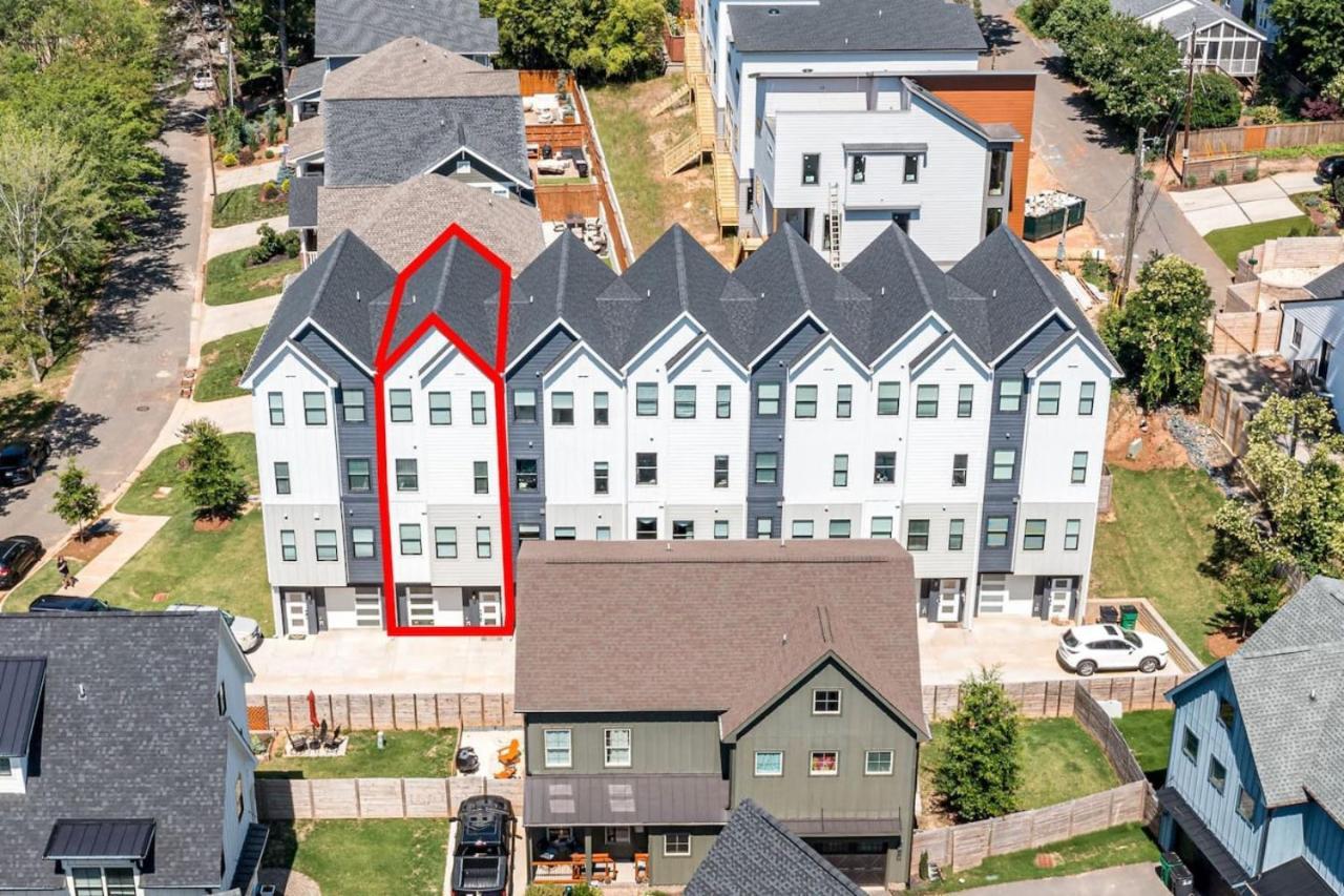Villa On The Move In Plaza Midwood Charlotte Esterno foto